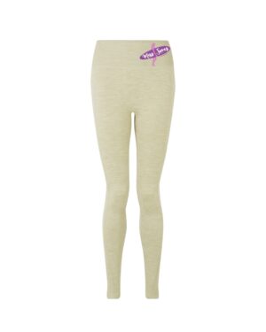 Miss Jones Recycled Seamless Leggings - Sage Green Melange, XL (16)